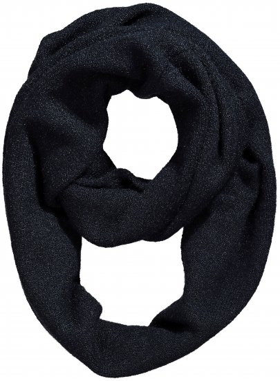 Ulla Popken Knit Infinity Scarf Navy - Accesorios - 