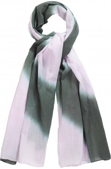 Ulla Popken Batik Striped Scarf Lavender - Accesorios - 