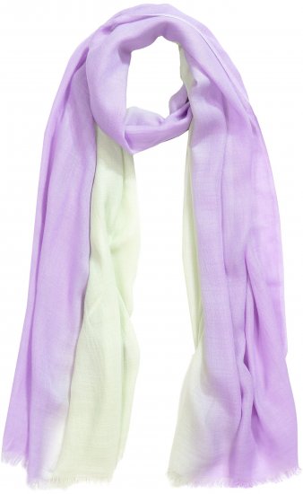 Ulla Popken Fringed Ombre Scarf Pistachio - Accesorios - 