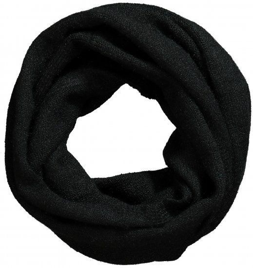 Ulla Popken Knit Infinity Scarf Black - Accesorios - 
