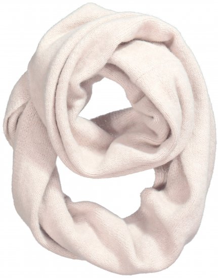 Ulla Popken Knit Infinity Scarf Pastel Pink - Accesorios - 