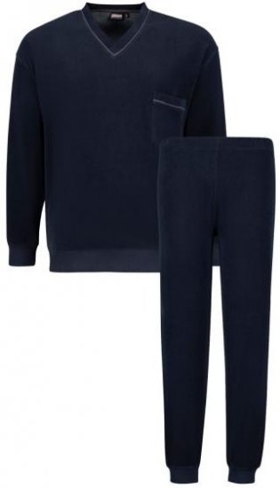 Adamo 119272 Frottier Pyjama Navy - Ropa interior - Ropa interior 2XL-8XL