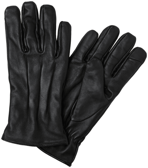 Jack & Jones Montana Leather Gloves Black - Accesorios - Accesorios para hombre