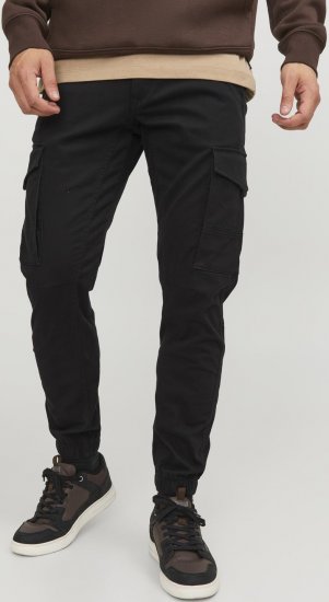 Jack & Jones Paul Flake Cargo Pants Black - Vaqueros & pantalones - Vaqueros y Pantalones - W40-W70