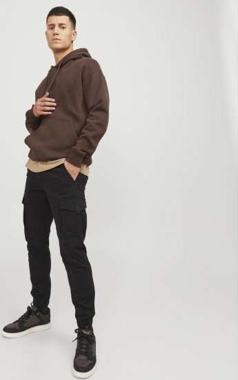 Jack & Jones Paul Flake Cargo Pants Black - Vaqueros & pantalones - Vaqueros y Pantalones - W40-W70