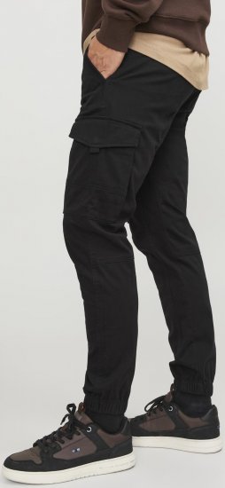 Jack & Jones Paul Flake Cargo Pants Black - Vaqueros & pantalones - Vaqueros y Pantalones - W40-W70
