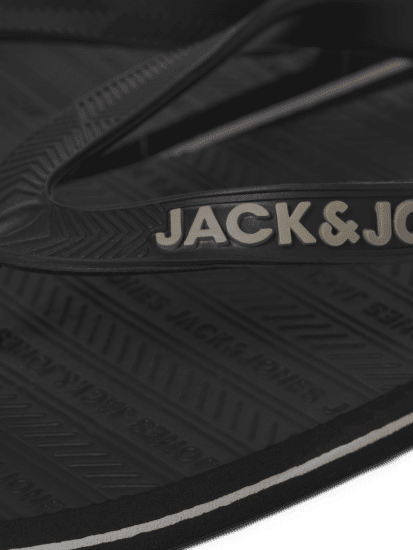 Jack & Jones Basic Flip Flop Slippers Anthracite - Calzado de hombre 40-52 - Zapatillas de hombre tallas 40-52