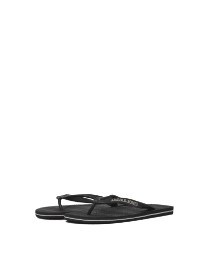 Jack & Jones Basic Flip Flop Slippers Anthracite - Calzado de hombre 40-52 - Zapatillas de hombre tallas 40-52