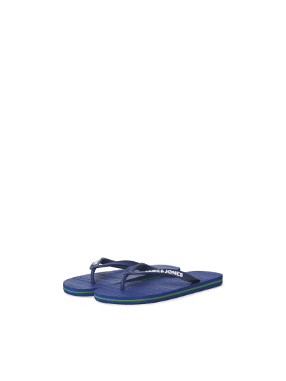 Jack & Jones Basic Flip Flop Slippers Blue Quartz - Calzado de hombre 40-52 - Zapatillas de hombre tallas 40-52