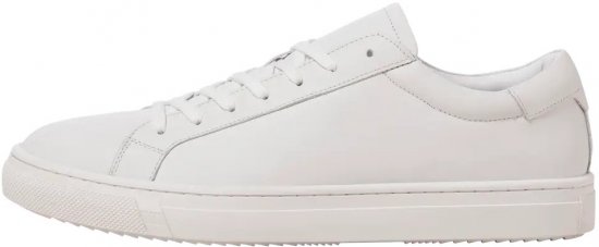 Jack & Jones Radcliffe Leather Sneakers White - Calzado de hombre 40-52 - Zapatillas de hombre tallas 40-52