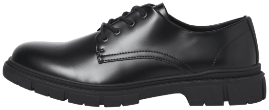 Jack & Jones Baker Lace Shoes Anthracite - Calzado de hombre 40-52 - Zapatillas de hombre tallas 40-52