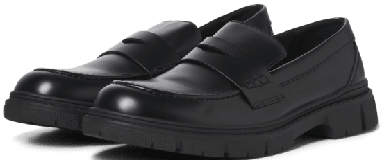 Jack & Jones Baker Loafers Anthracite - Calzado de hombre 40-52 - Zapatillas de hombre tallas 40-52