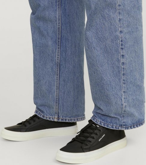 Jack & Jones Bayswater Canvas Sneakers Anthracite - Calzado de hombre 40-52 - Zapatillas de hombre tallas 40-52