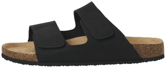 Jack & Jones Central Strap Sandals Anthracite - Calzado de hombre 40-52 - Zapatillas de hombre tallas 40-52