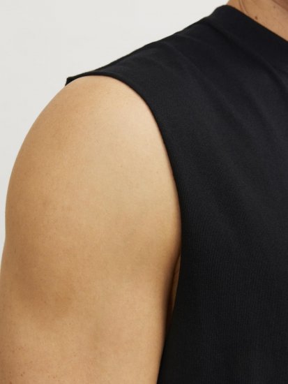 Jack & Jones VESTERBRO Sleeveless T-Shirt Black - Camisetas - Camisetas - 2XL-14XL