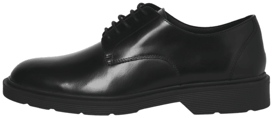 Jack & Jones Dax Leather Lace Shoes Anthracite - Calzado de hombre 40-52 - Zapatillas de hombre tallas 40-52