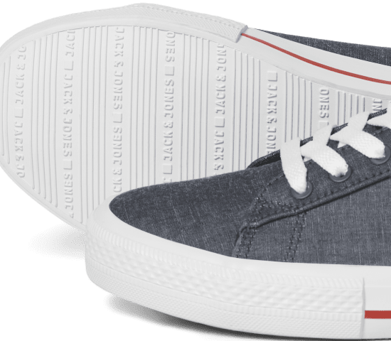 Jack & Jones Ryder Canvas Sneakers Chambray Blue - Calzado de hombre 40-52 - Zapatillas de hombre tallas 40-52