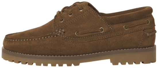 Jack & Jones Brooklyn Suede Boat Loafers Cognac - Calzado de hombre 40-52 - Zapatillas de hombre tallas 40-52