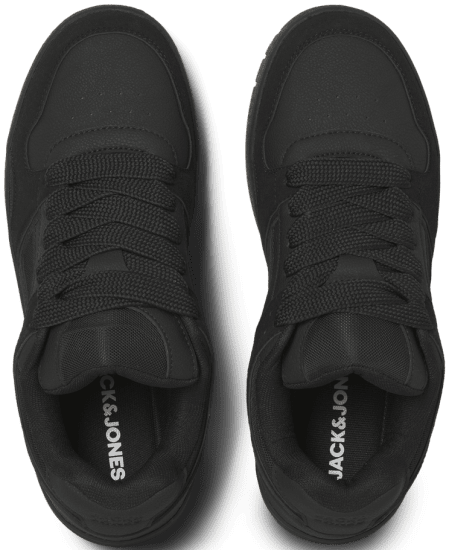 Jack & Jones Statton Suede Sneakers Anthracite - Calzado de hombre 40-52 - Zapatillas de hombre tallas 40-52