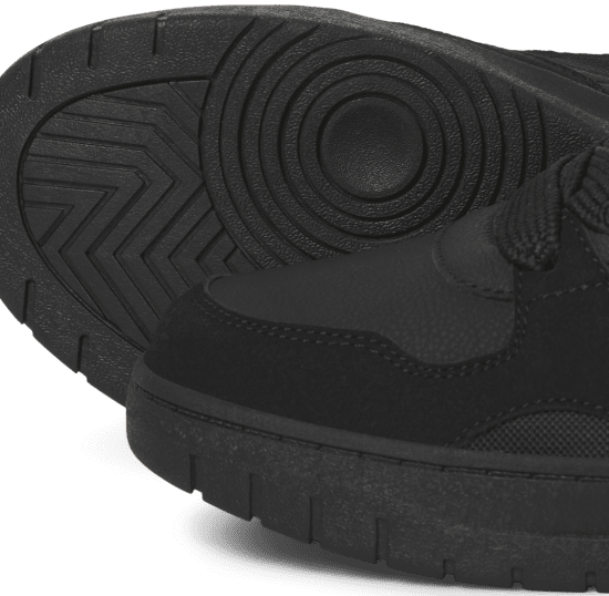 Jack & Jones Statton Suede Sneakers Anthracite - Calzado de hombre 40-52 - Zapatillas de hombre tallas 40-52