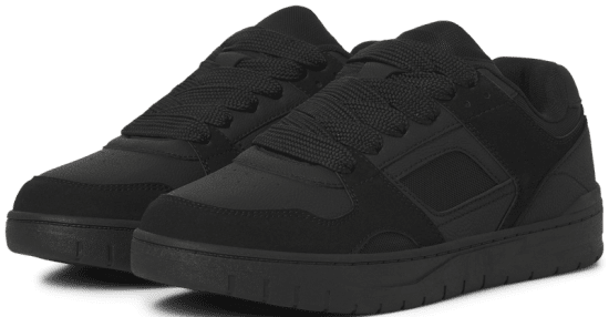 Jack & Jones Statton Suede Sneakers Anthracite - Calzado de hombre 40-52 - Zapatillas de hombre tallas 40-52