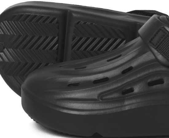 Jack & Jones Vincent Moulded Mules Black - Calzado de hombre 40-52 - Zapatillas de hombre tallas 40-52
