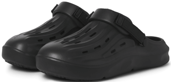 Jack & Jones Vincent Moulded Mules Black - Calzado de hombre 40-52 - Zapatillas de hombre tallas 40-52