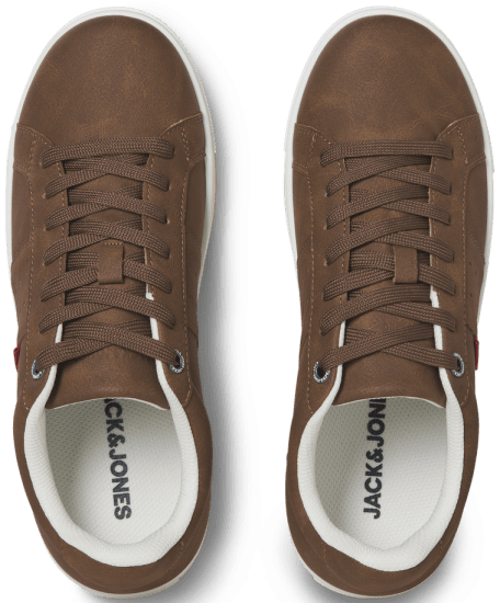 Jack & Jones Cardiff Sneakers Cognac - Calzado de hombre 40-52 - Zapatillas de hombre tallas 40-52