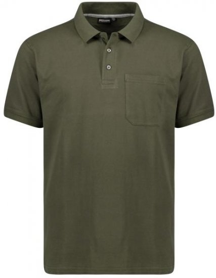 Adamo 139311 Poloshirt RF Olive Green - Polos - Polos 2XL-8XL