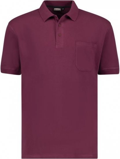 Adamo 139311 Poloshirt RF Blackberry Red - Polos - Polos 2XL-8XL