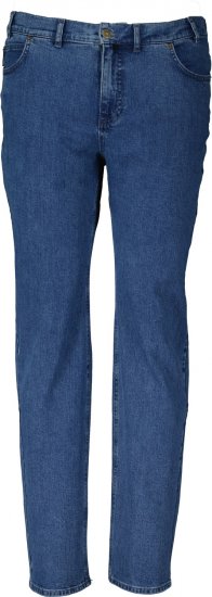 Adamo 5-Pocket High Rise Jeans Medium Blue - Vaqueros & pantalones - Vaqueros y Pantalones - W40-W70