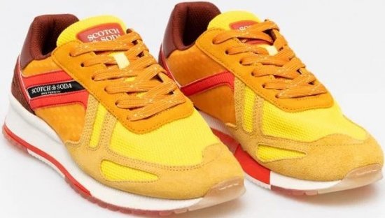 Scotch & Soda S498 Sneakers Orange - Calzado de hombre 40-52 - 