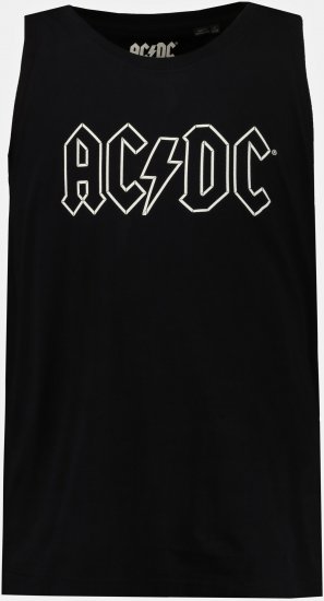 JP1880 AC/DC Graphic Comfort Fit Band Tank Top Black - Camisetas - Camisetas - 2XL-14XL