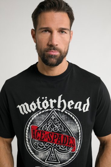 JP1880 Motörhead ACE Graphic Comfort Fit Band T-Shirt Black - Camisetas - Camisetas - 2XL-14XL