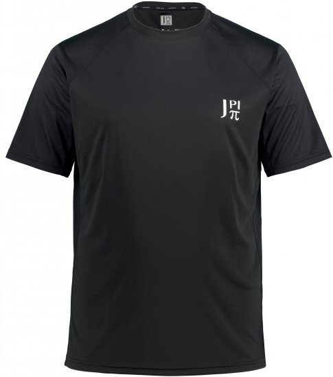 JP1880 FLEXNAMIC® QuickDry Tennis T-Shirt Black - Ropa deportiva - Ropa Deportiva 2XL-10XL