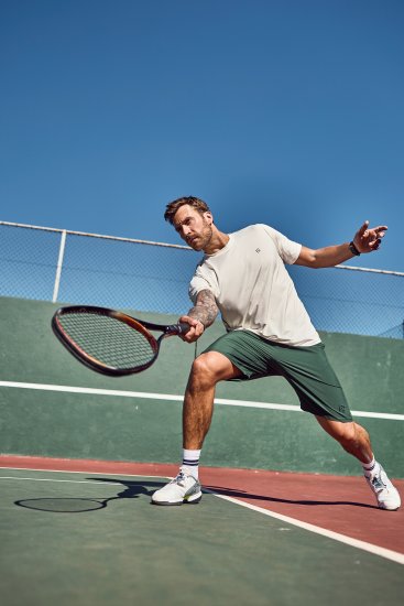 JP1880 QuickDry Tennis Shorts Green - Ropa deportiva - Ropa Deportiva 2XL-10XL