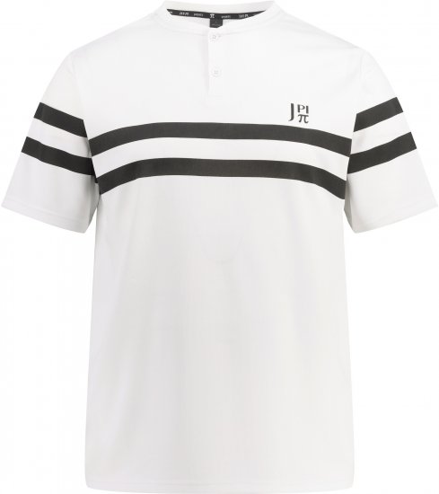  JP1880 Henley Tennis T-Shirt Snow White - Ropa deportiva - Ropa Deportiva 2XL-10XL