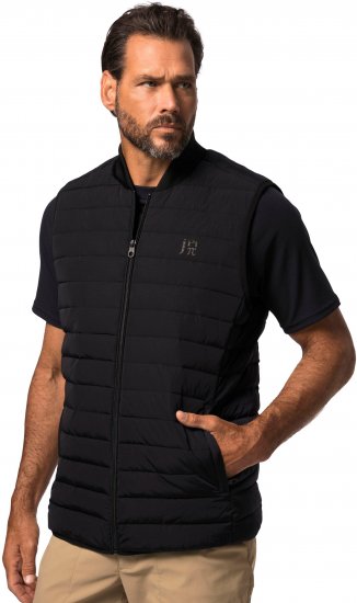 JP1880 Guilted College Collar Golf Vest Dark Navy - Ropa deportiva - Ropa Deportiva 2XL-10XL
