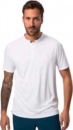 JP1880 Henley QuickDry Tennis T-Shirt Snow White - Ropa deportiva - Ropa Deportiva 2XL-10XL