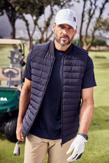 JP1880 Jay-Pi FLEXNAMIC® QuickDry Golfing T-Shirt Dark Navy - Ropa deportiva - Ropa Deportiva 2XL-10XL