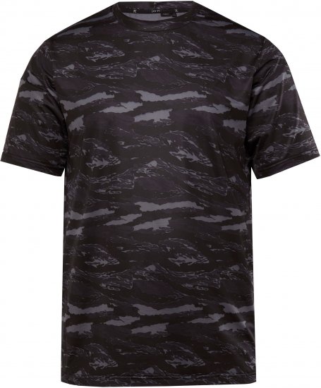JP1880 QuickDry Graphic Print Tennis T-Shirt Black - Ropa deportiva - Ropa Deportiva 2XL-10XL
