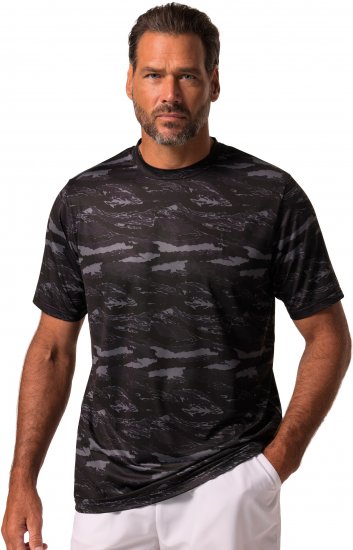 JP1880 QuickDry Graphic Print Tennis T-Shirt Black - Ropa deportiva - Ropa Deportiva 2XL-10XL