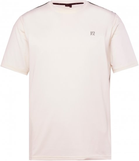 JP1880 QuickDry Stripes Tennis T-Shirt Off White - Ropa deportiva - Ropa Deportiva 2XL-10XL