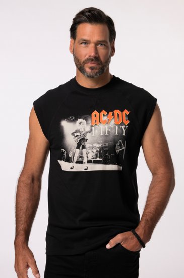 JP1880 AC/DC 50th Anniversary Band Photo Tank Top Black - Camisetas - Camisetas - 2XL-14XL