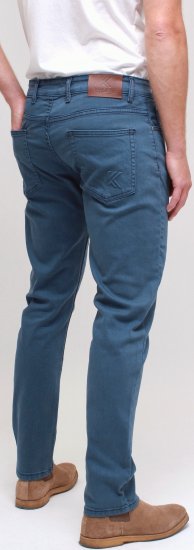 Kam Jeans Bens Embossed Reg Fit Jeans Smokey Blue - Vaqueros & pantalones - Vaqueros y Pantalones - W40-W70