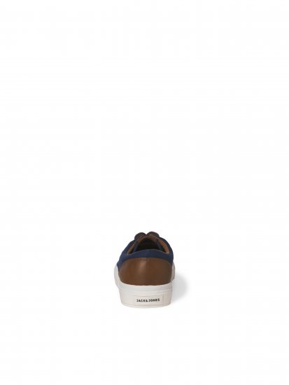 Jack & Jones Lington Canvas Sneakers Navy Blazer - Calzado de hombre 40-52 - Zapatillas de hombre tallas 40-52