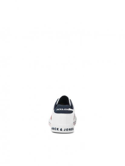 Jack & Jones Gorgon Sneakers Bright White - Calzado de hombre 40-52 - Zapatillas de hombre tallas 40-52