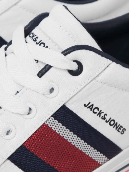 Jack & Jones Gorgon Sneakers Bright White - Calzado de hombre 40-52 - Zapatillas de hombre tallas 40-52