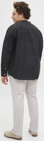 Jack & Jones Breeze Poplin Long Sleeve Shirt Black - Camisas - Camisas 2XL-10XL