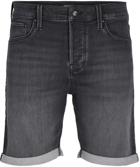 Jack & Jones Rick Con I.K. SHORTS Black Denim - Pantalones cortos - Pantalones cortos W40-W60